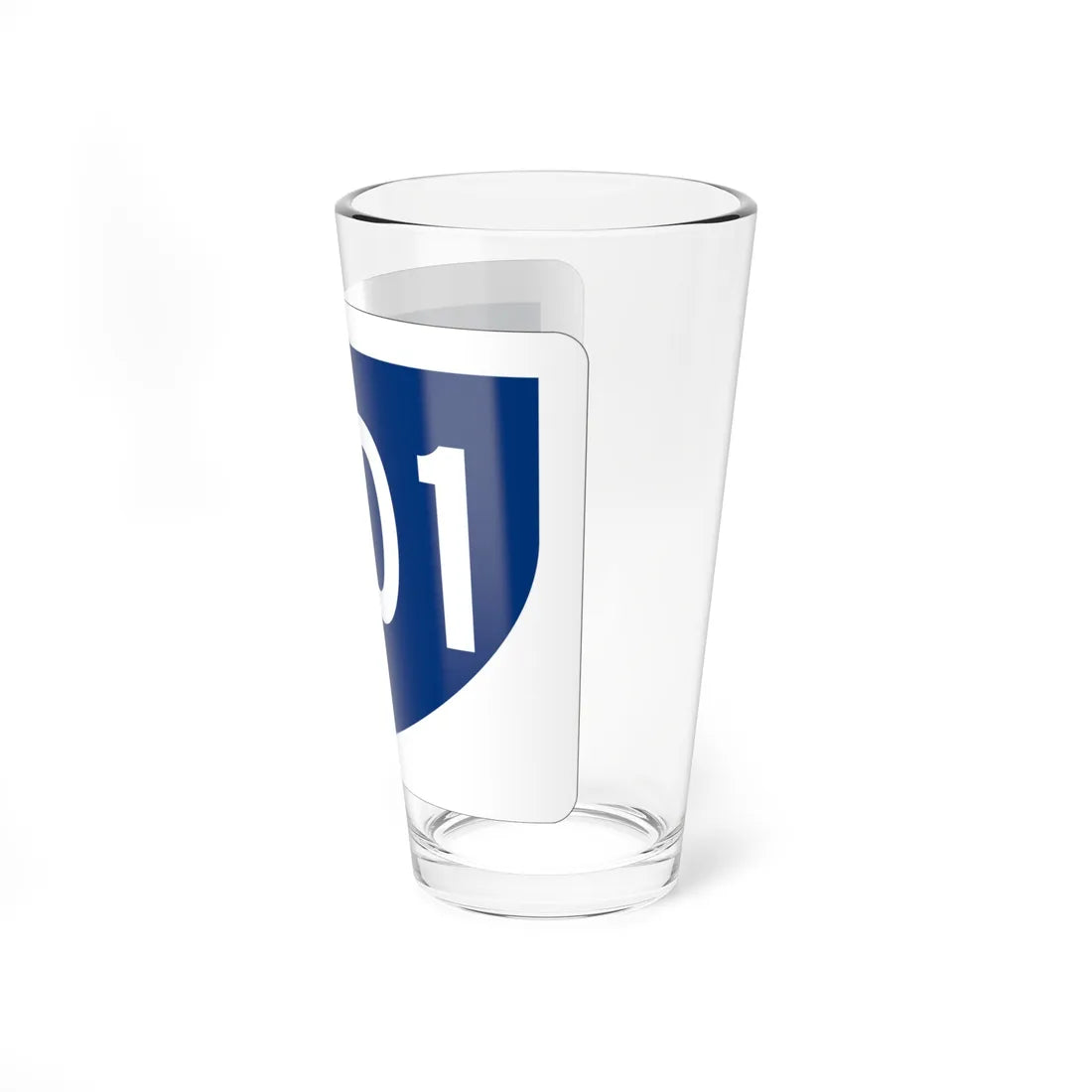 PR primary 901 (Puerto Rico) (Road Sign) Pint Glass 16oz - Go Mug Yourself