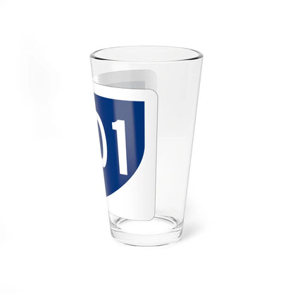 PR primary 901 (Puerto Rico) (Road Sign) Pint Glass 16oz - Go Mug Yourself