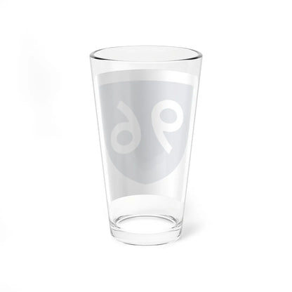 PR primary 96 (Puerto Rico) (Road Sign) Pint Glass 16oz - Go Mug Yourself