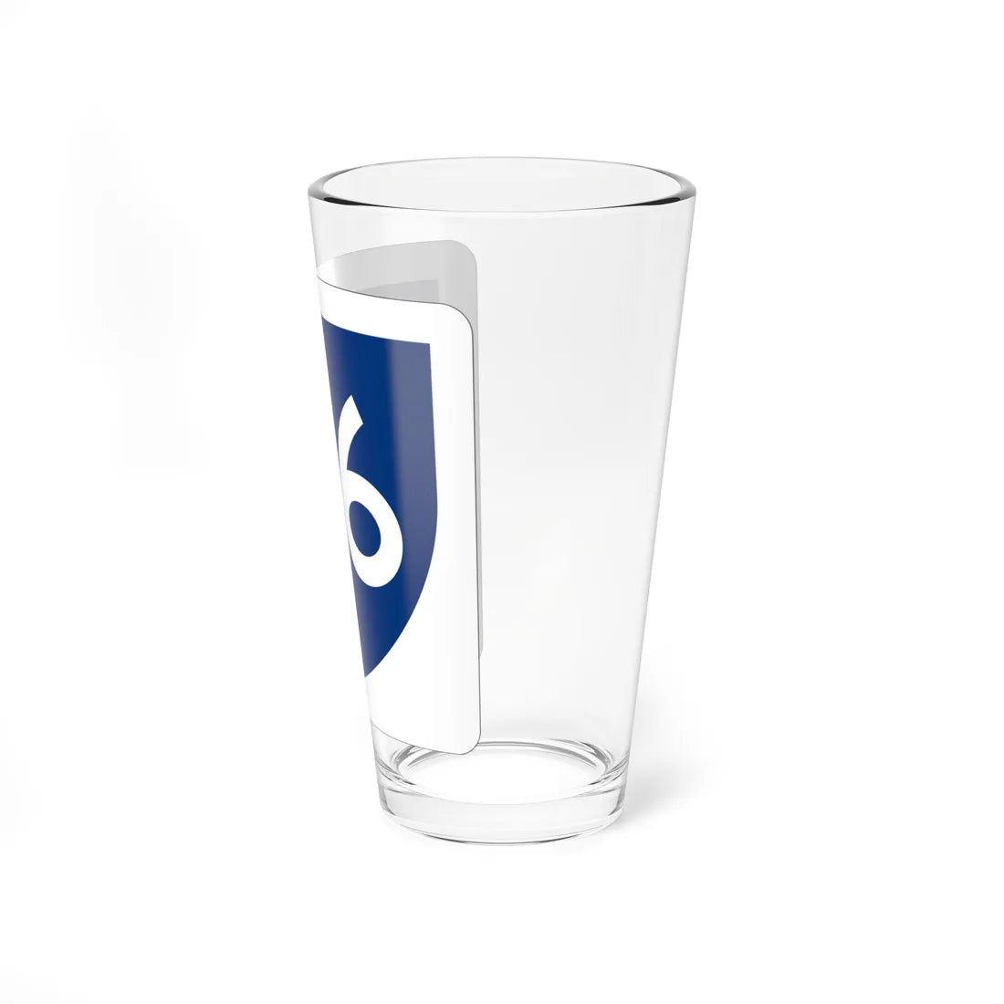 PR primary 96 (Puerto Rico) (Road Sign) Pint Glass 16oz - Go Mug Yourself
