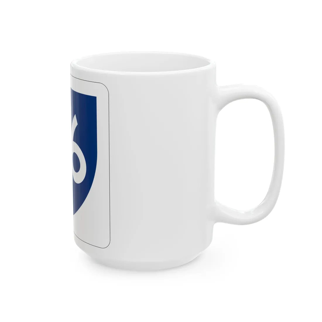 PR primary 96 (Puerto Rico) (Road Sign) White Coffee Mug - Go Mug Yourself