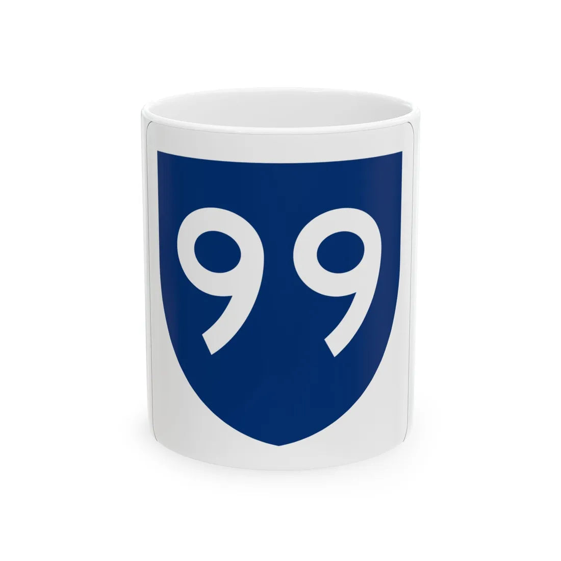 PR primary 99 (Puerto Rico) (Road Sign) White Coffee Mug 11oz - Go Mug Yourself