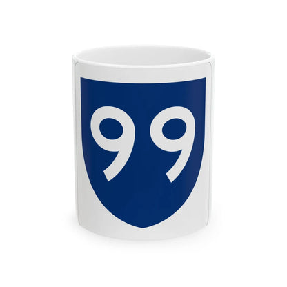 PR primary 99 (Puerto Rico) (Road Sign) White Coffee Mug 11oz - Go Mug Yourself