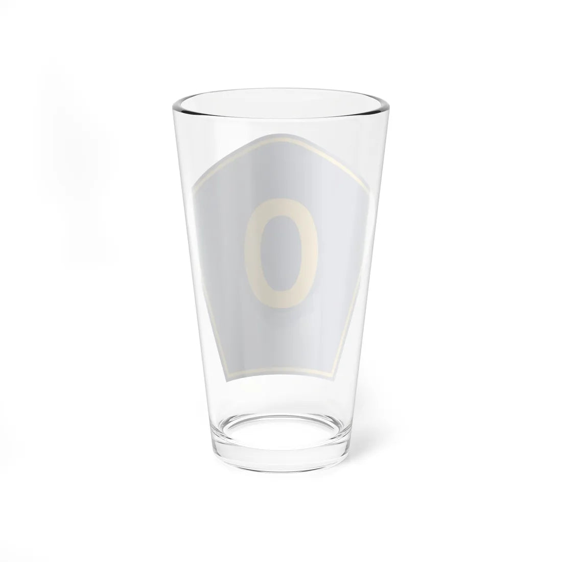 PR secondary 0 (Puerto Rico) (Road Sign) Pint Glass 16oz - Go Mug Yourself