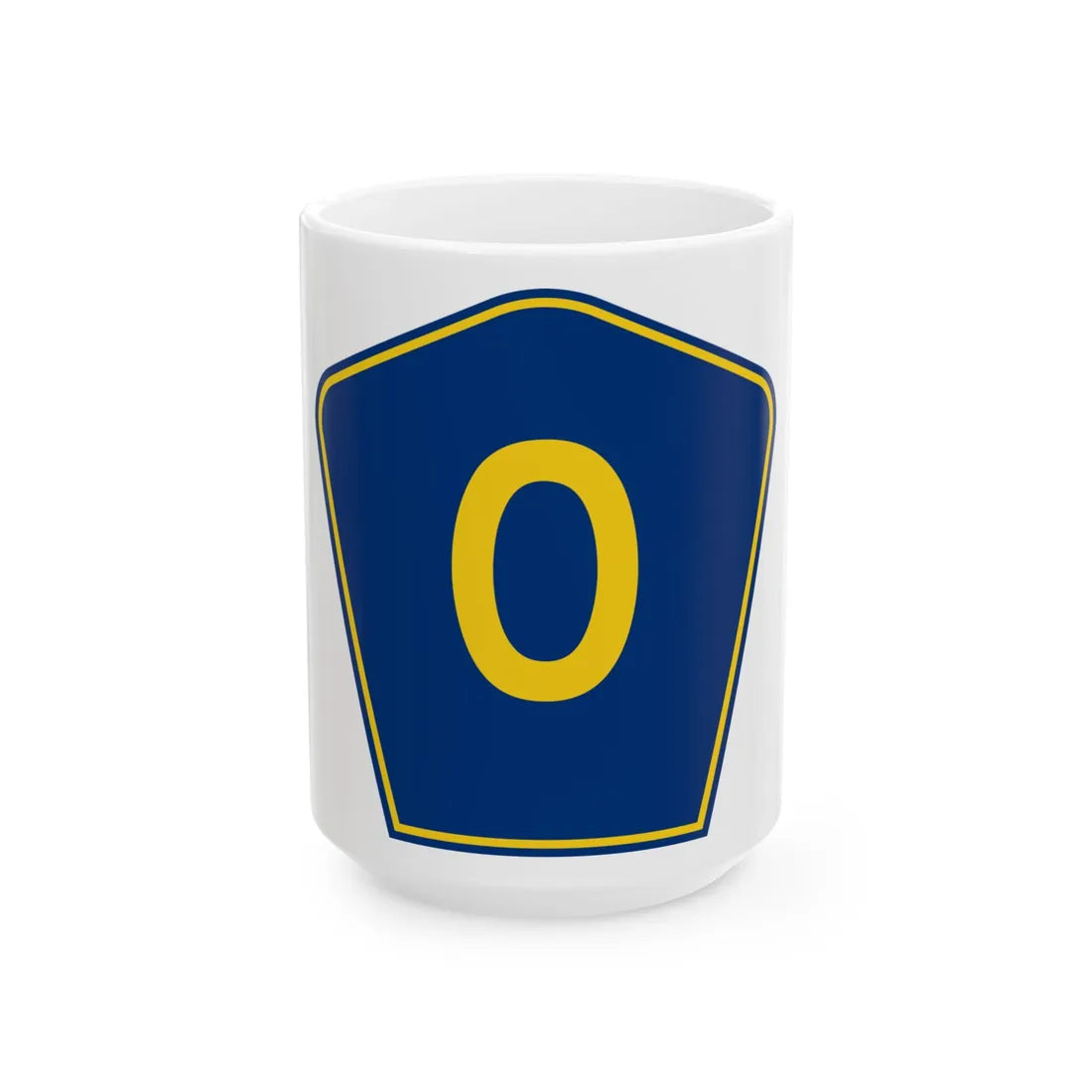 PR secondary 0 (Puerto Rico) (Road Sign) White Coffee Mug 15oz - Go Mug Yourself