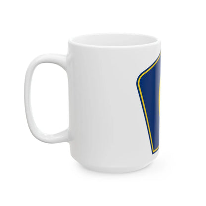PR secondary 0 (Puerto Rico) (Road Sign) White Coffee Mug - Go Mug Yourself