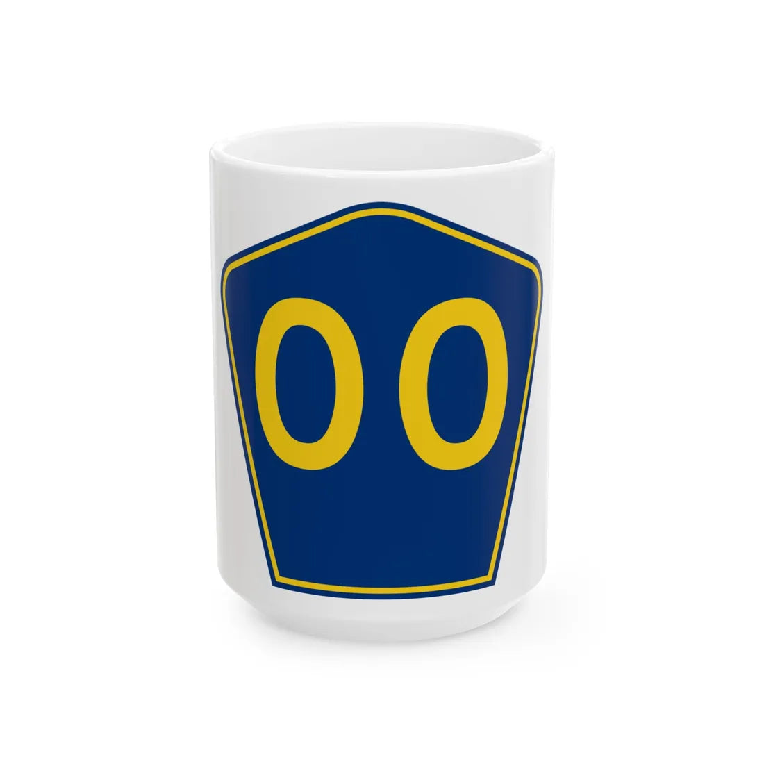 PR secondary 00 (Puerto Rico) (Road Sign) White Coffee Mug 15oz - Go Mug Yourself
