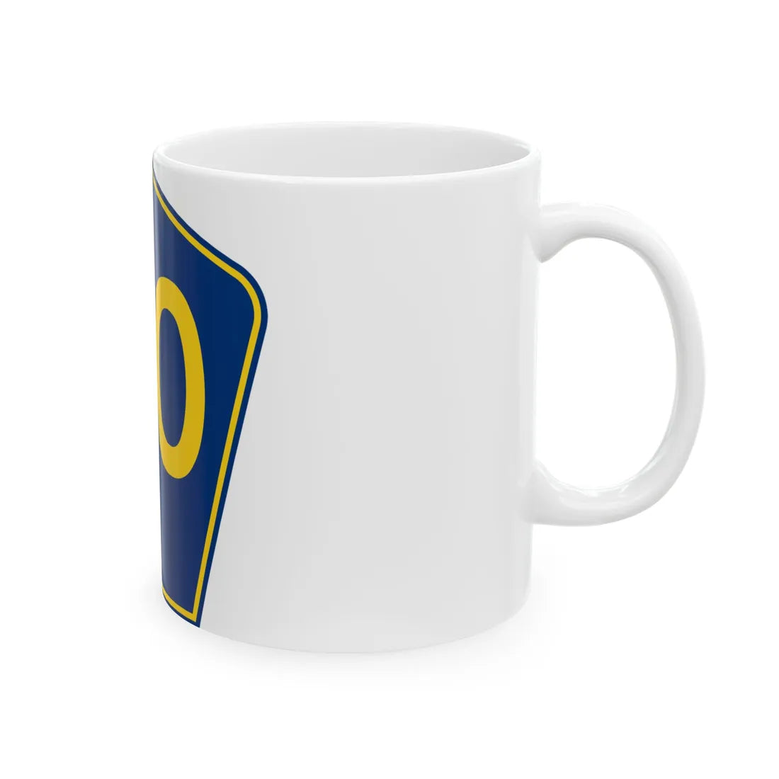 PR secondary 00 (Puerto Rico) (Road Sign) White Coffee Mug - Go Mug Yourself