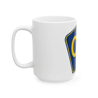 PR secondary 00 (Puerto Rico) (Road Sign) White Coffee Mug - Go Mug Yourself