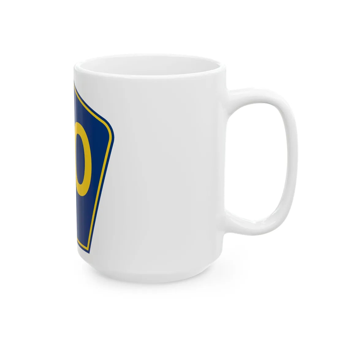 PR secondary 00 (Puerto Rico) (Road Sign) White Coffee Mug - Go Mug Yourself