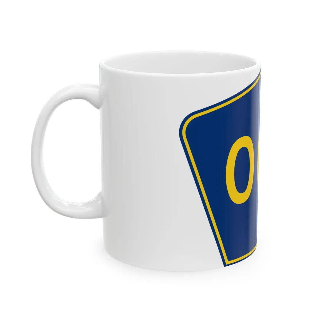 PR secondary 000 (Puerto Rico) (Road Sign) White Coffee Mug - Go Mug Yourself