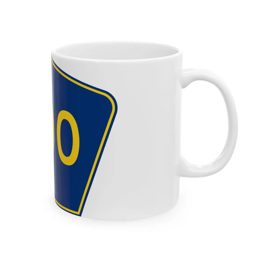 PR secondary 000 (Puerto Rico) (Road Sign) White Coffee Mug - Go Mug Yourself