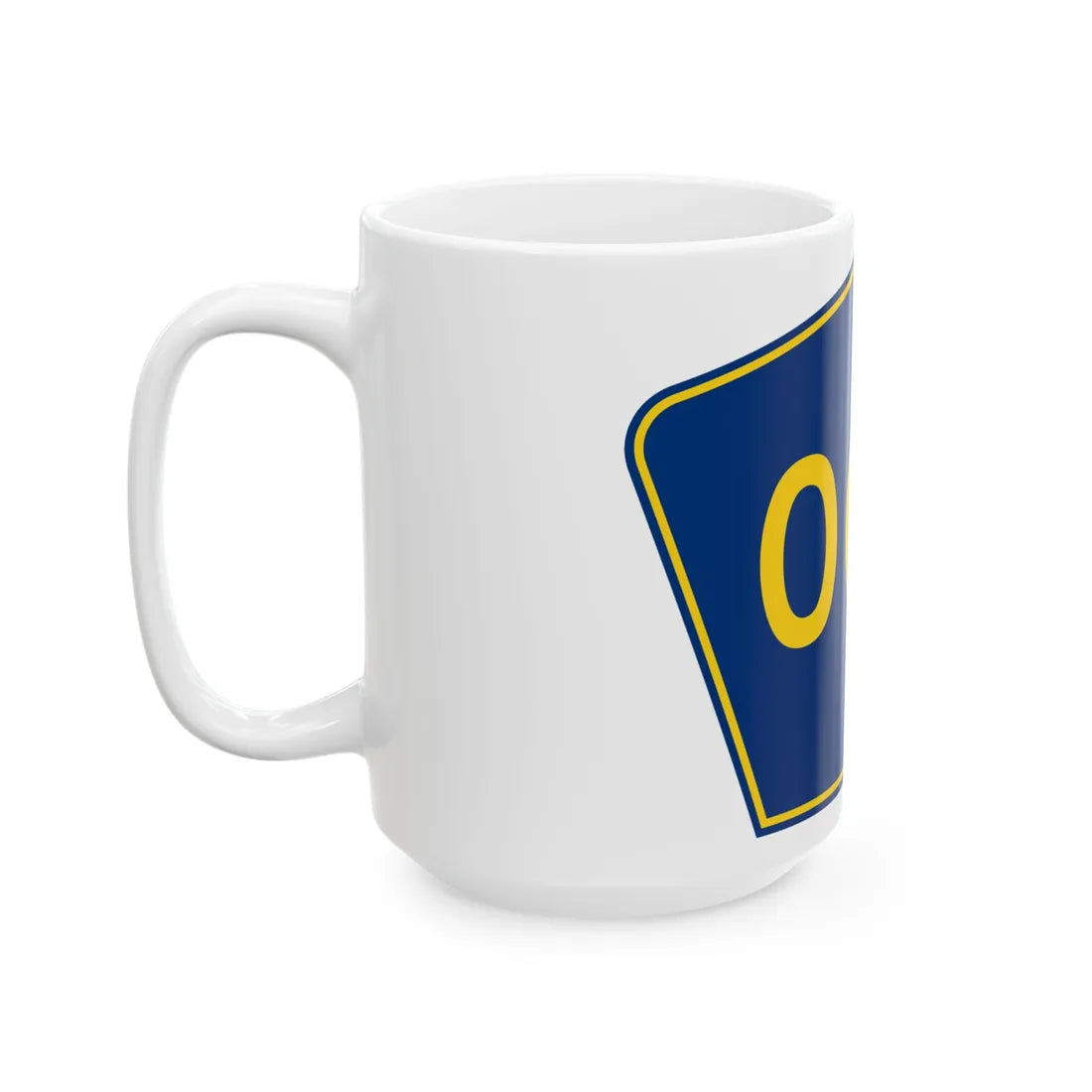 PR secondary 000 (Puerto Rico) (Road Sign) White Coffee Mug - Go Mug Yourself