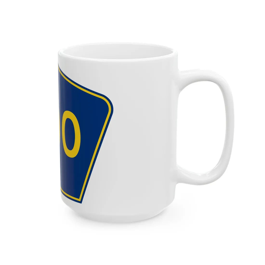 PR secondary 000 (Puerto Rico) (Road Sign) White Coffee Mug - Go Mug Yourself