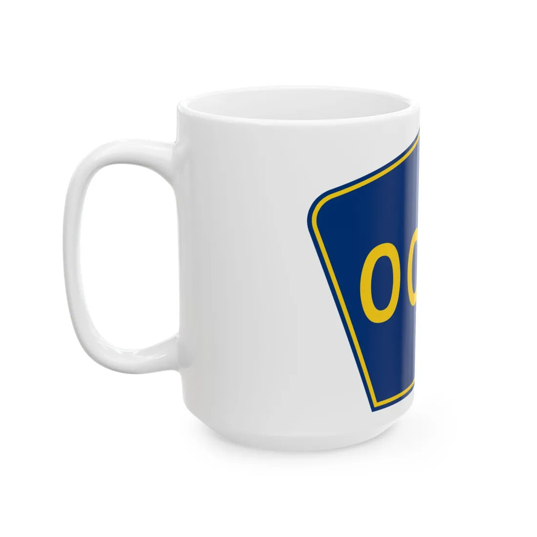PR secondary 0000 (Puerto Rico) (Road Sign) White Coffee Mug - Go Mug Yourself