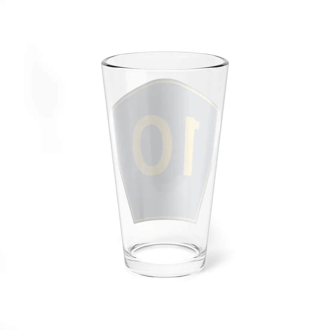 PR secondary 10 (Puerto Rico) (Road Sign) Pint Glass 16oz - Go Mug Yourself