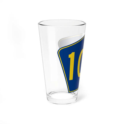 PR secondary 100 (Puerto Rico) (Road Sign) Pint Glass 16oz - Go Mug Yourself