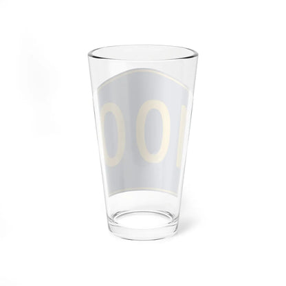PR secondary 100 (Puerto Rico) (Road Sign) Pint Glass 16oz - Go Mug Yourself