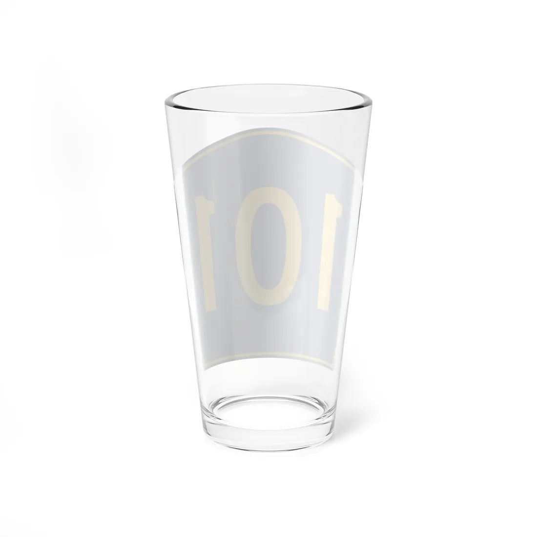 PR secondary 101 (Puerto Rico) (Road Sign) Pint Glass 16oz - Go Mug Yourself