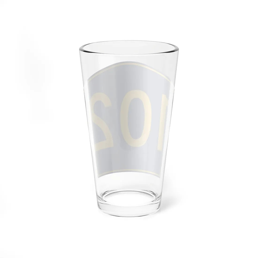 PR secondary 102 (Puerto Rico) (Road Sign) Pint Glass 16oz - Go Mug Yourself
