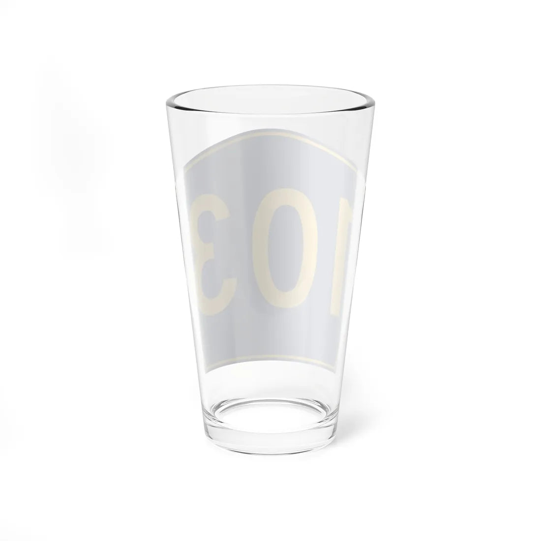 PR secondary 103 (Puerto Rico) (Road Sign) Pint Glass 16oz - Go Mug Yourself