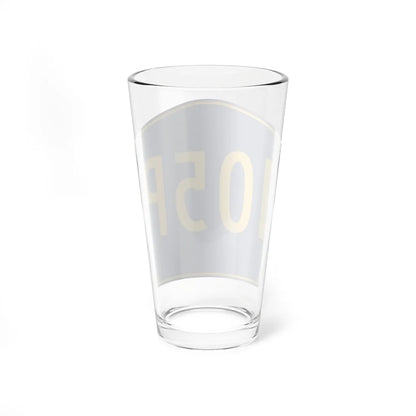 PR secondary 105P (Puerto Rico) (Road Sign) Pint Glass 16oz - Go Mug Yourself