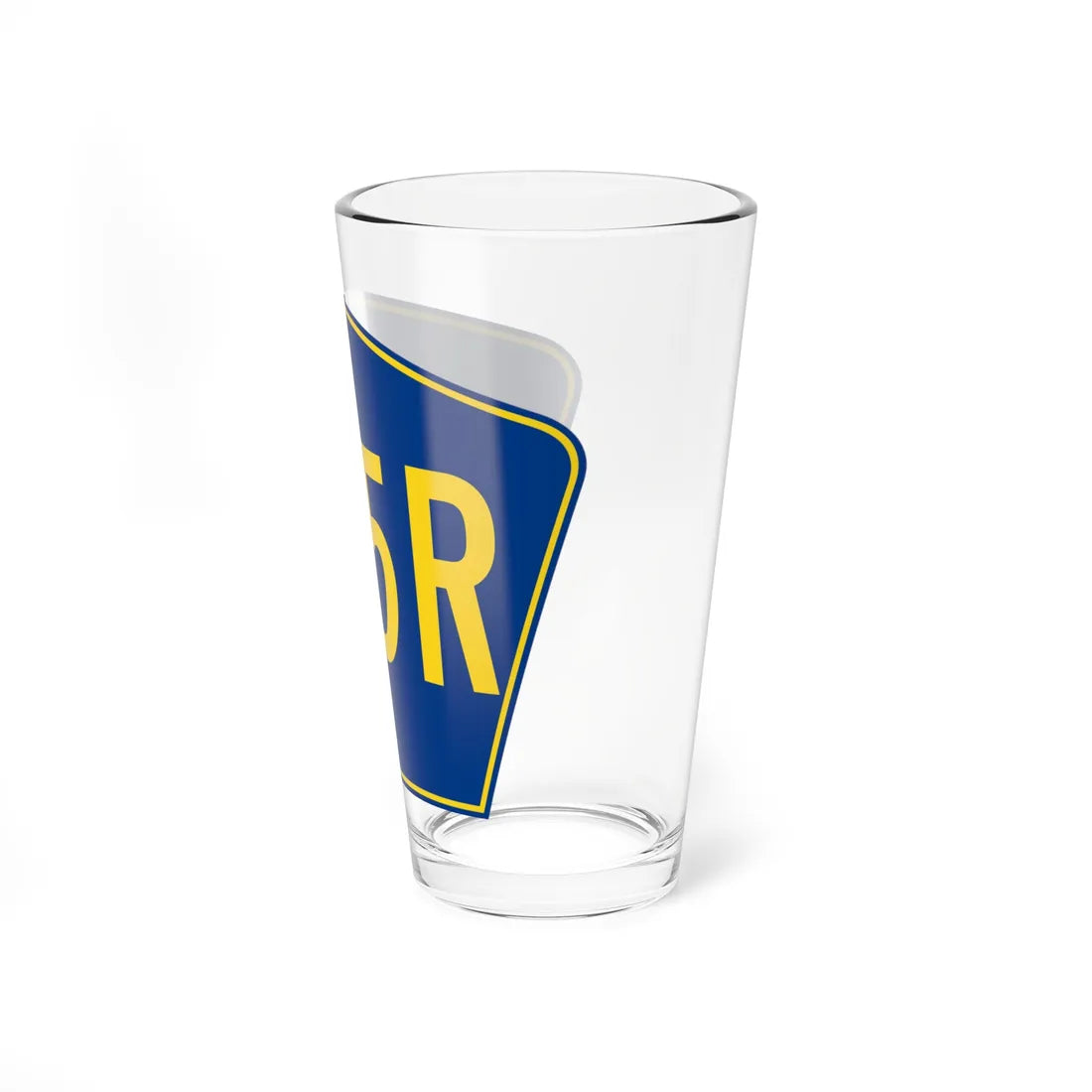 PR secondary 105R (Puerto Rico) (Road Sign) Pint Glass 16oz - Go Mug Yourself