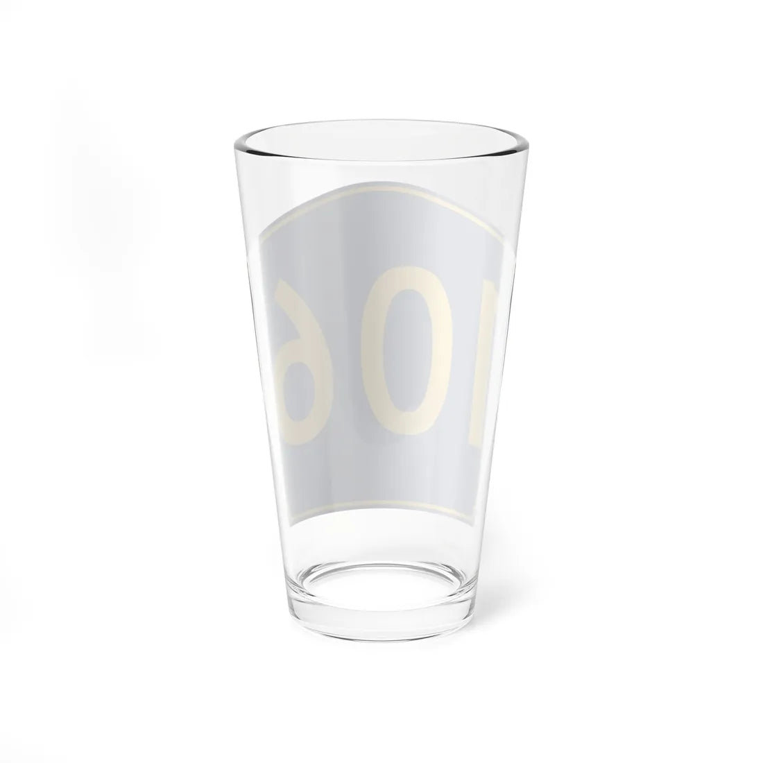 PR secondary 106 (Puerto Rico) (Road Sign) Pint Glass 16oz - Go Mug Yourself