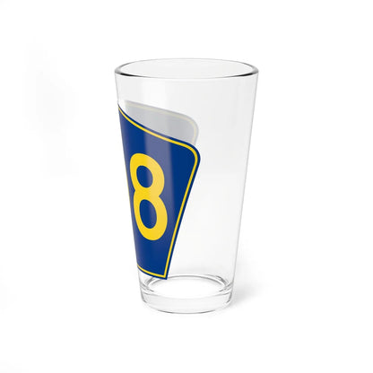 PR secondary 108 (Puerto Rico) (Road Sign) Pint Glass 16oz - Go Mug Yourself