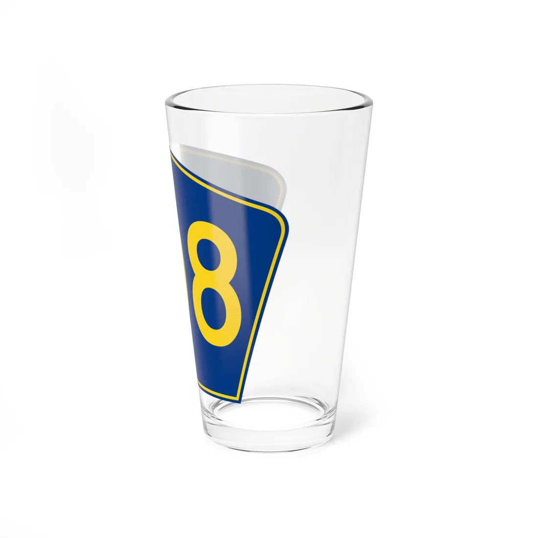 PR secondary 108 (Puerto Rico) (Road Sign) Pint Glass 16oz - Go Mug Yourself