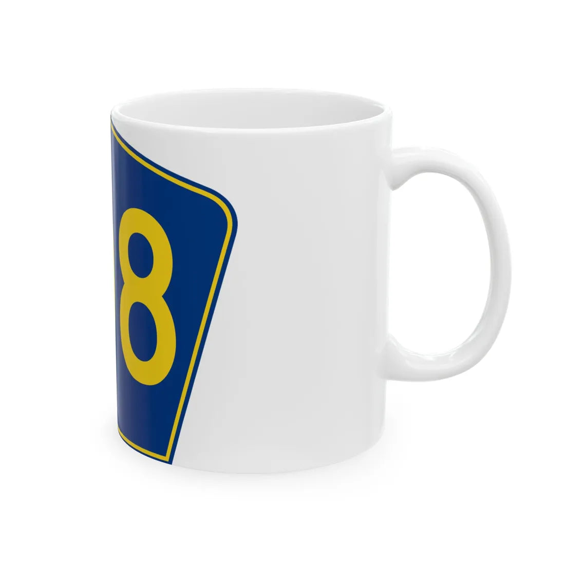 PR secondary 108 (Puerto Rico) (Road Sign) White Coffee Mug - Go Mug Yourself