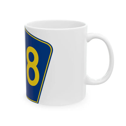PR secondary 108 (Puerto Rico) (Road Sign) White Coffee Mug - Go Mug Yourself