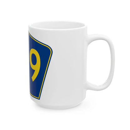 PR secondary 109 (Puerto Rico) (Road Sign) White Coffee Mug - Go Mug Yourself