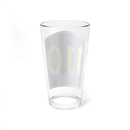 PR secondary 110 (Puerto Rico) (Road Sign) Pint Glass 16oz - Go Mug Yourself