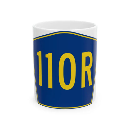 PR secondary 110R (Puerto Rico) (Road Sign) White Coffee Mug 11oz - Go Mug Yourself