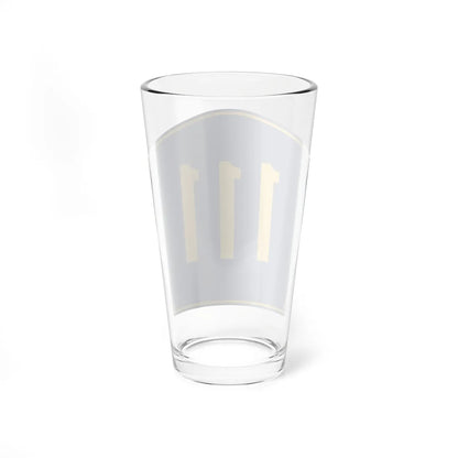 PR secondary 111 (Puerto Rico) (Road Sign) Pint Glass 16oz - Go Mug Yourself
