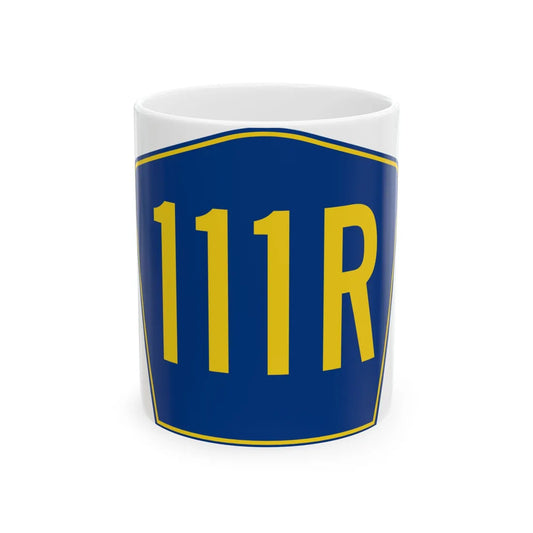PR secondary 111R (Puerto Rico) (Road Sign) White Coffee Mug 11oz - Go Mug Yourself