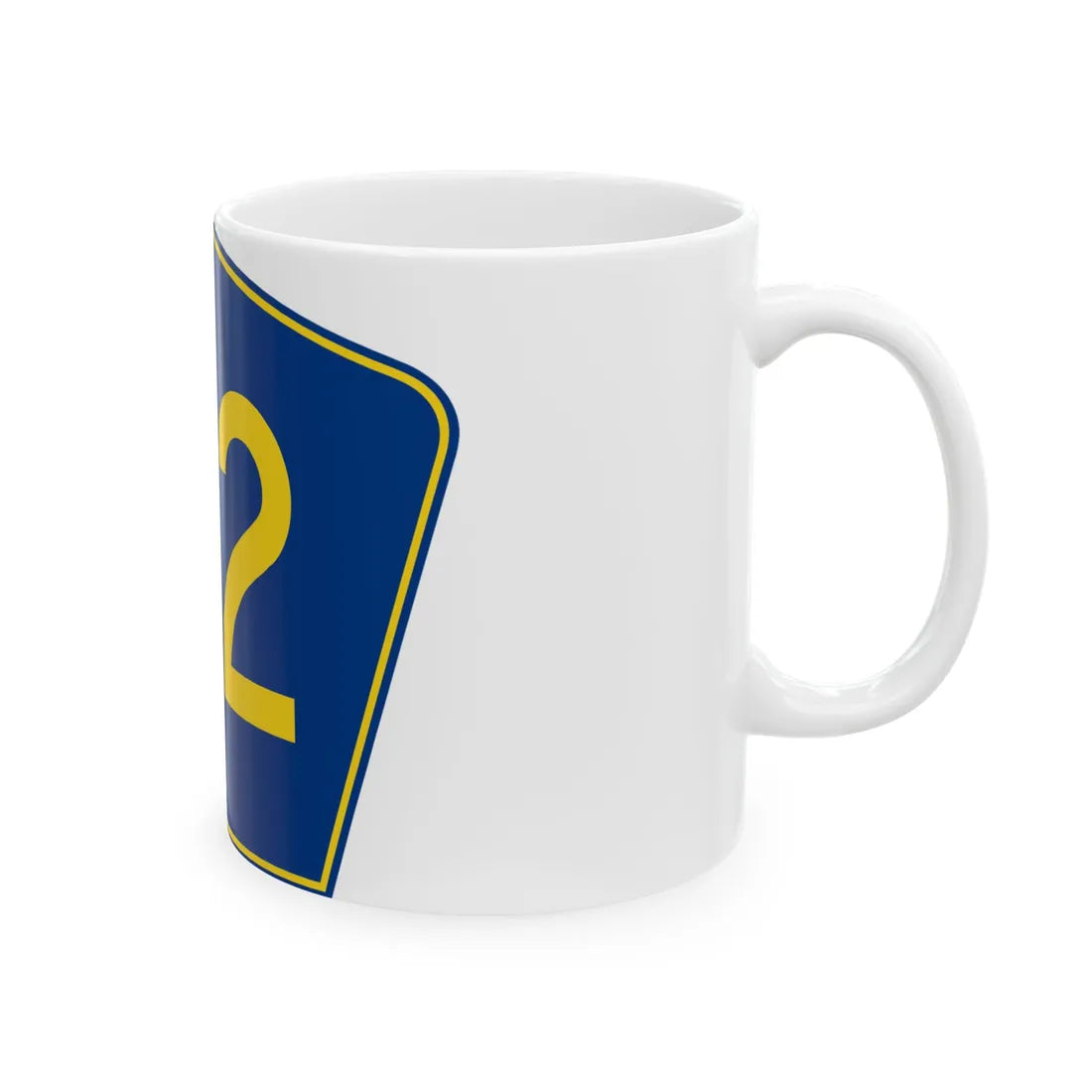 PR secondary 112 (Puerto Rico) (Road Sign) White Coffee Mug - Go Mug Yourself