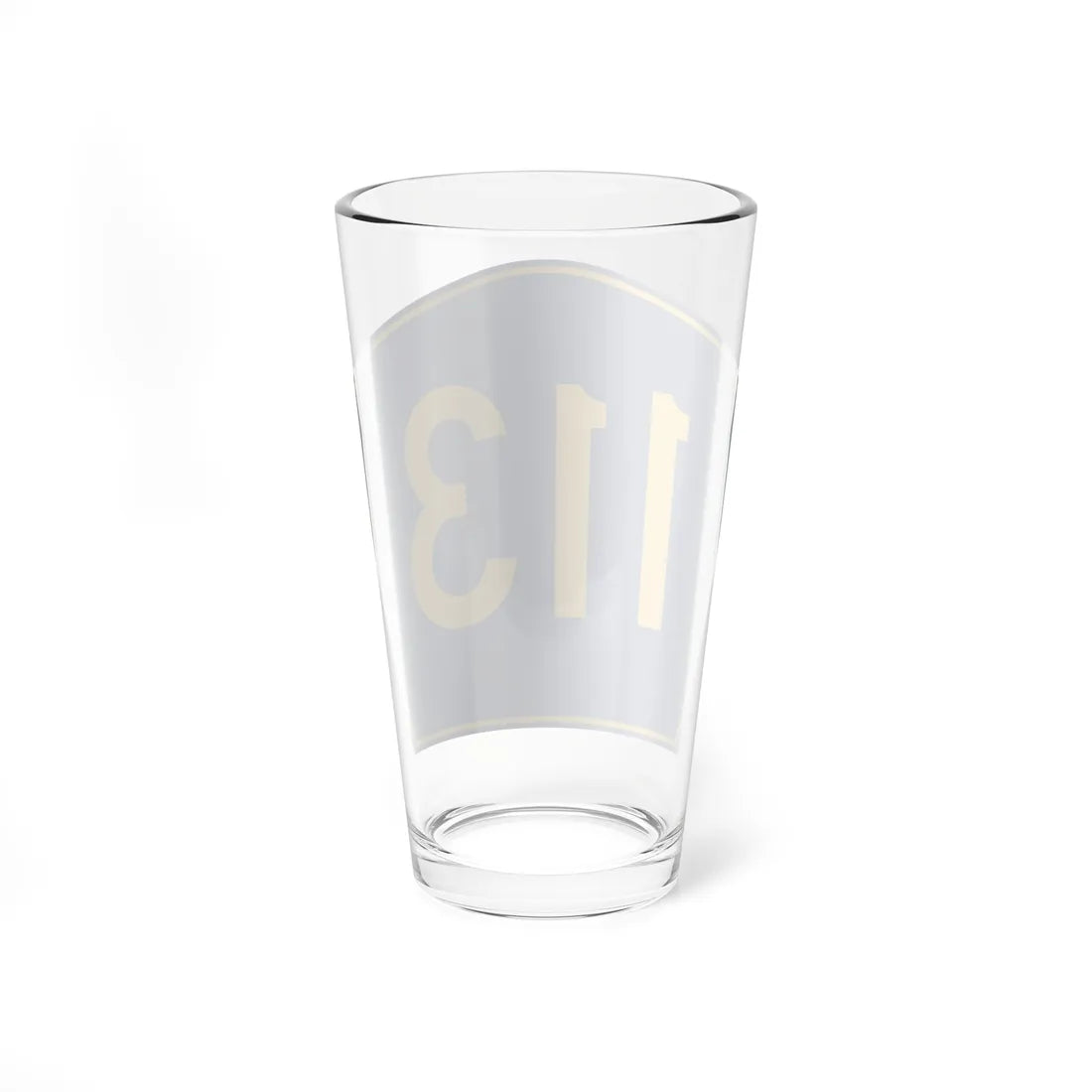 PR secondary 113 (Puerto Rico) (Road Sign) Pint Glass 16oz - Go Mug Yourself