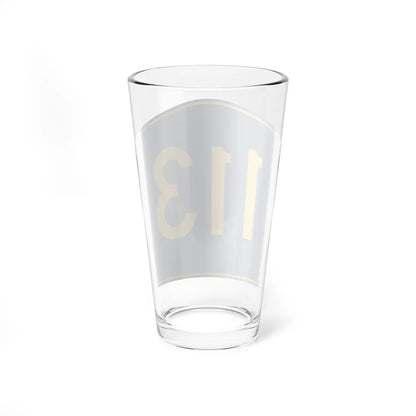 PR secondary 113 (Puerto Rico) (Road Sign) Pint Glass 16oz - Go Mug Yourself