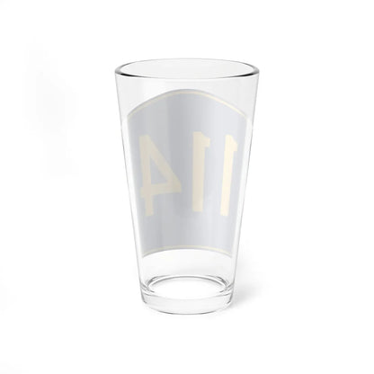 PR secondary 114 (Puerto Rico) (Road Sign) Pint Glass 16oz - Go Mug Yourself