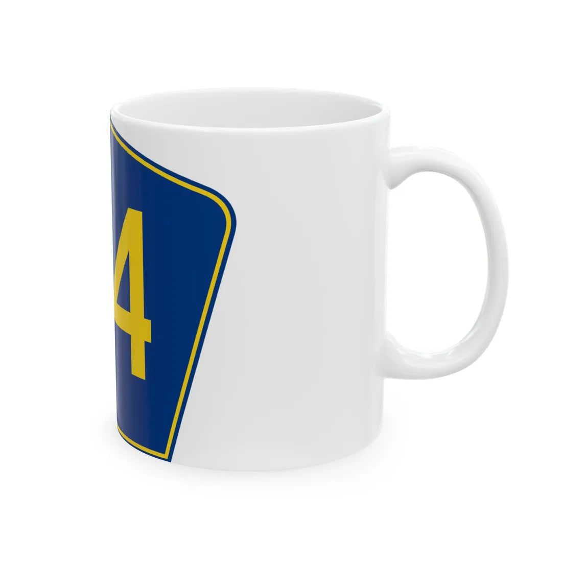 PR secondary 114 (Puerto Rico) (Road Sign) White Coffee Mug - Go Mug Yourself