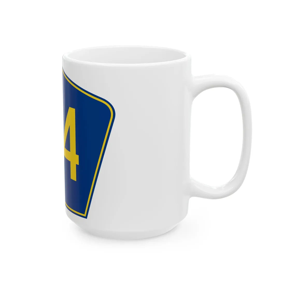 PR secondary 114 (Puerto Rico) (Road Sign) White Coffee Mug - Go Mug Yourself