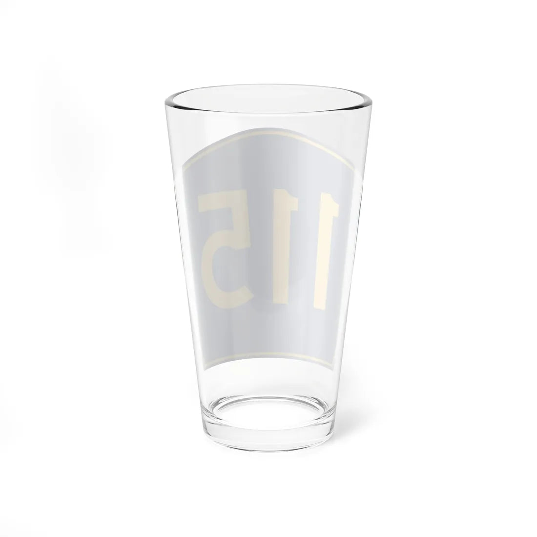 PR secondary 115 (Puerto Rico) (Road Sign) Pint Glass 16oz - Go Mug Yourself