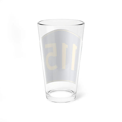 PR secondary 115 (Puerto Rico) (Road Sign) Pint Glass 16oz - Go Mug Yourself