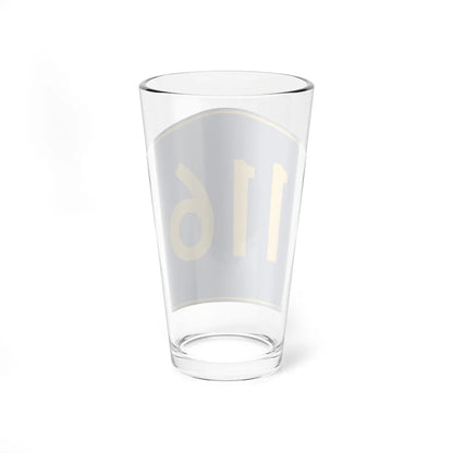 PR secondary 116 (Puerto Rico) (Road Sign) Pint Glass 16oz - Go Mug Yourself