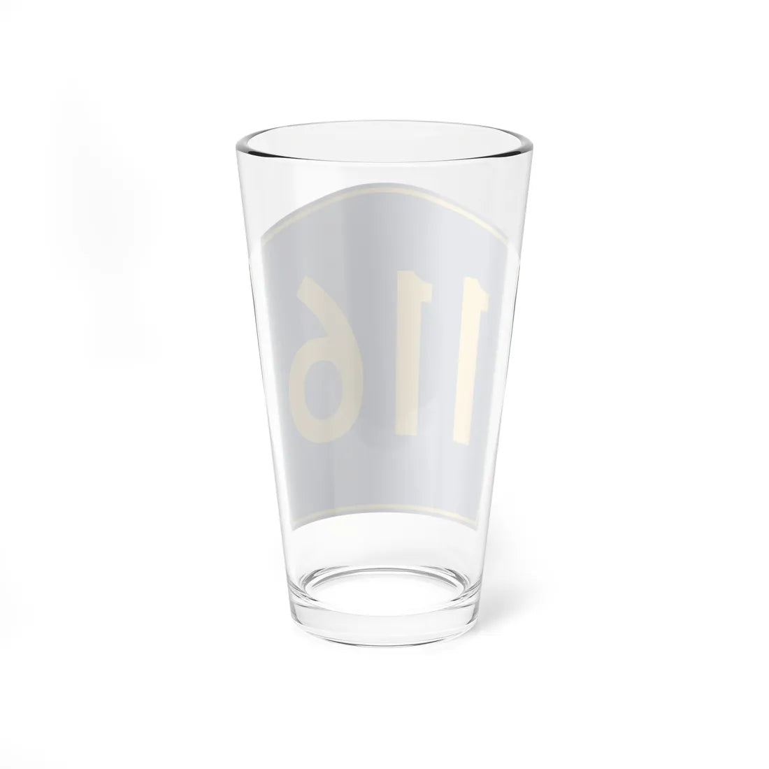 PR secondary 116 (Puerto Rico) (Road Sign) Pint Glass 16oz - Go Mug Yourself