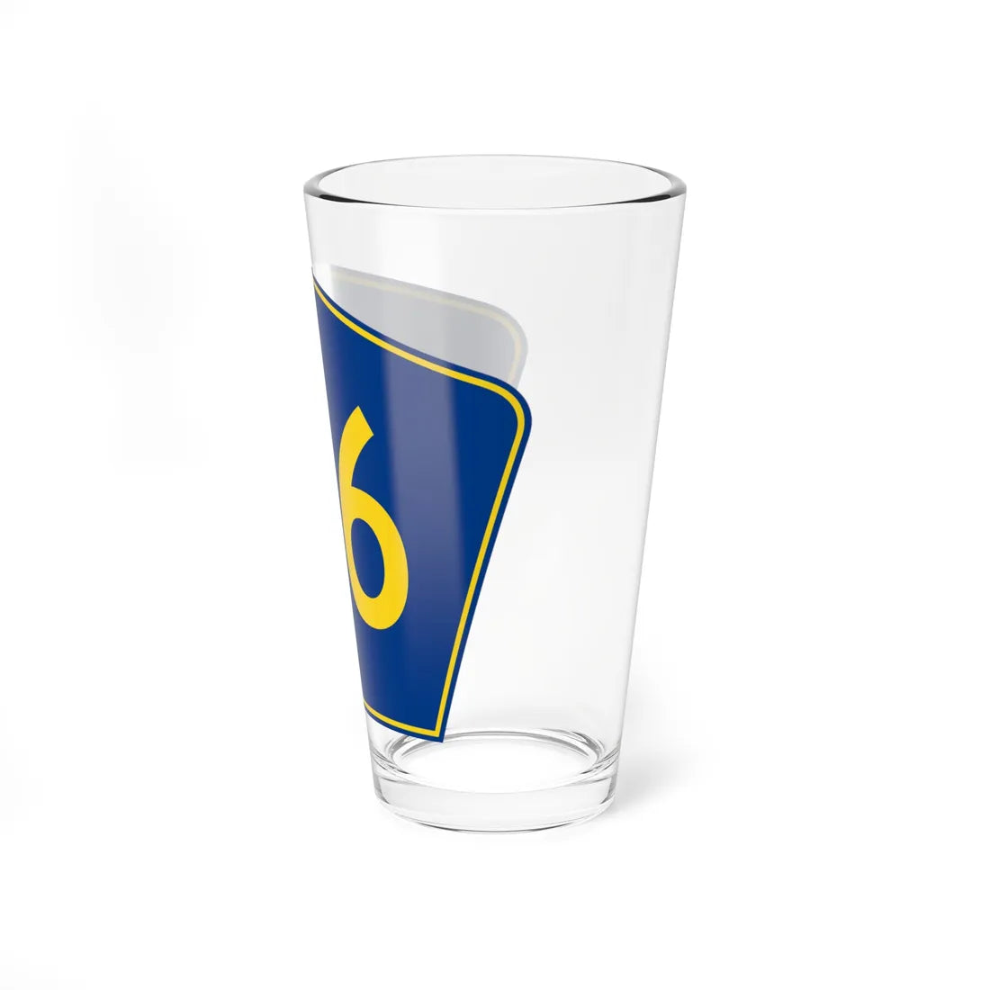 PR secondary 116 (Puerto Rico) (Road Sign) Pint Glass 16oz - Go Mug Yourself
