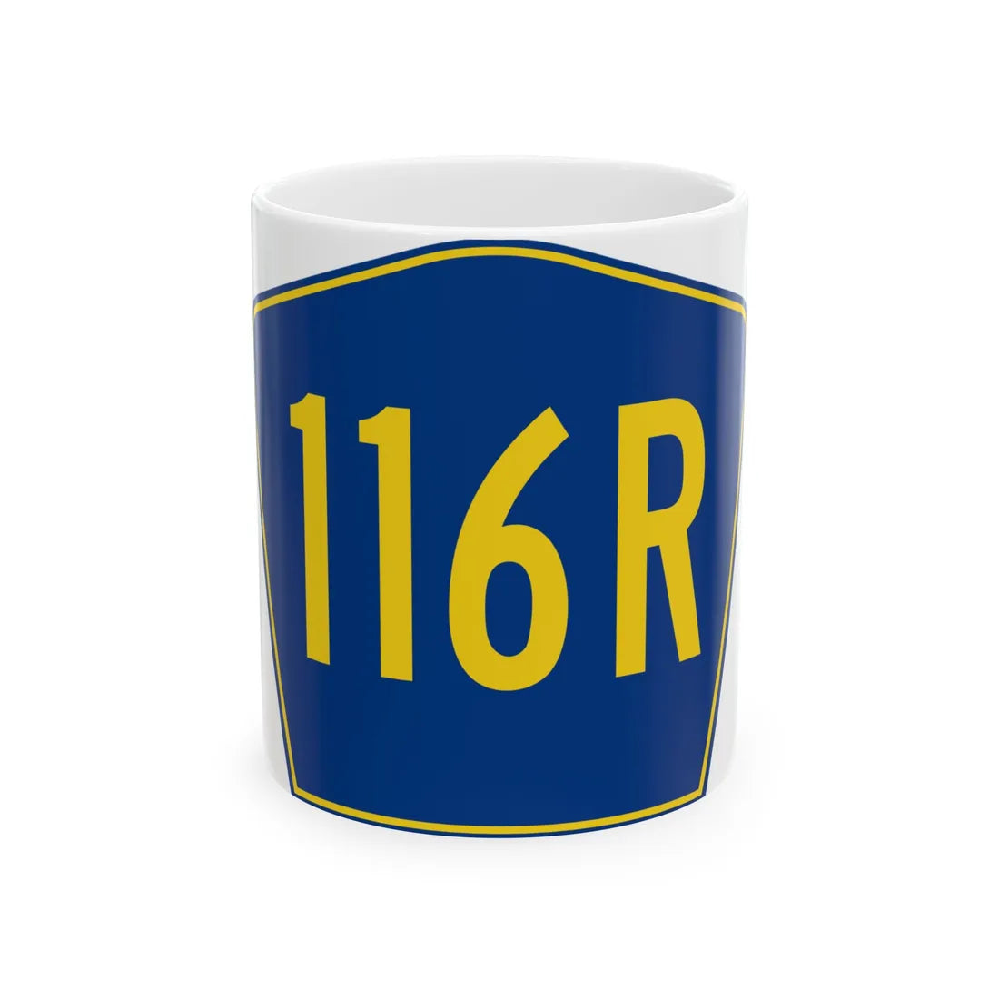 PR secondary 116R (Puerto Rico) (Road Sign) White Coffee Mug 11oz - Go Mug Yourself