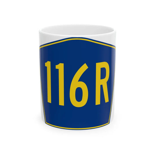 PR secondary 116R (Puerto Rico) (Road Sign) White Coffee Mug 11oz - Go Mug Yourself
